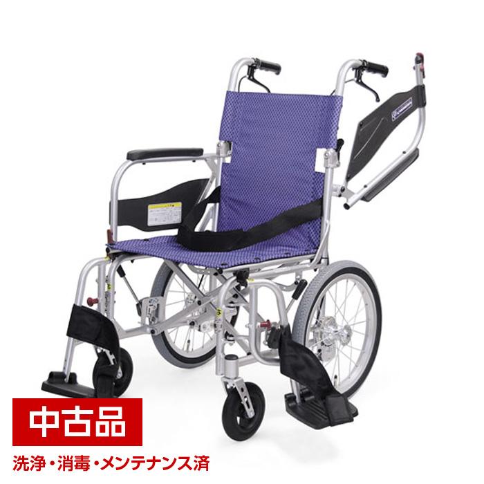 中古】ふわりす+ 介助式 すみれパープル KFP16-40SB : 豊通オール
