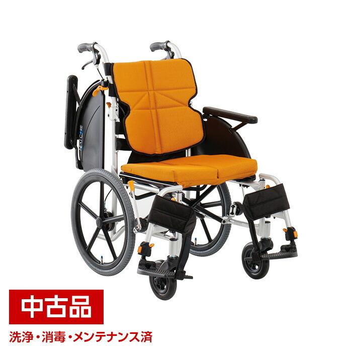 中古】松永製作所 ネクストコア・マルチ 介助 オレンジ NEXT-41B 40幅