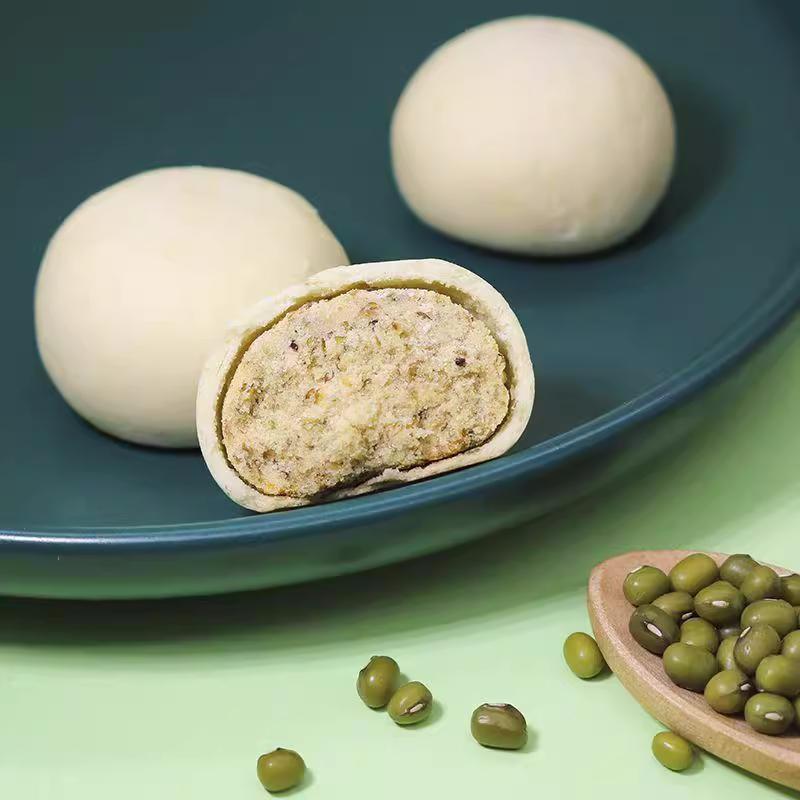 奕香緑豆餅 緑豆餡 手つくり餅 緑豆 伝統菓子 お菓子 中華お菓子 中国物産 168g |  | 04
