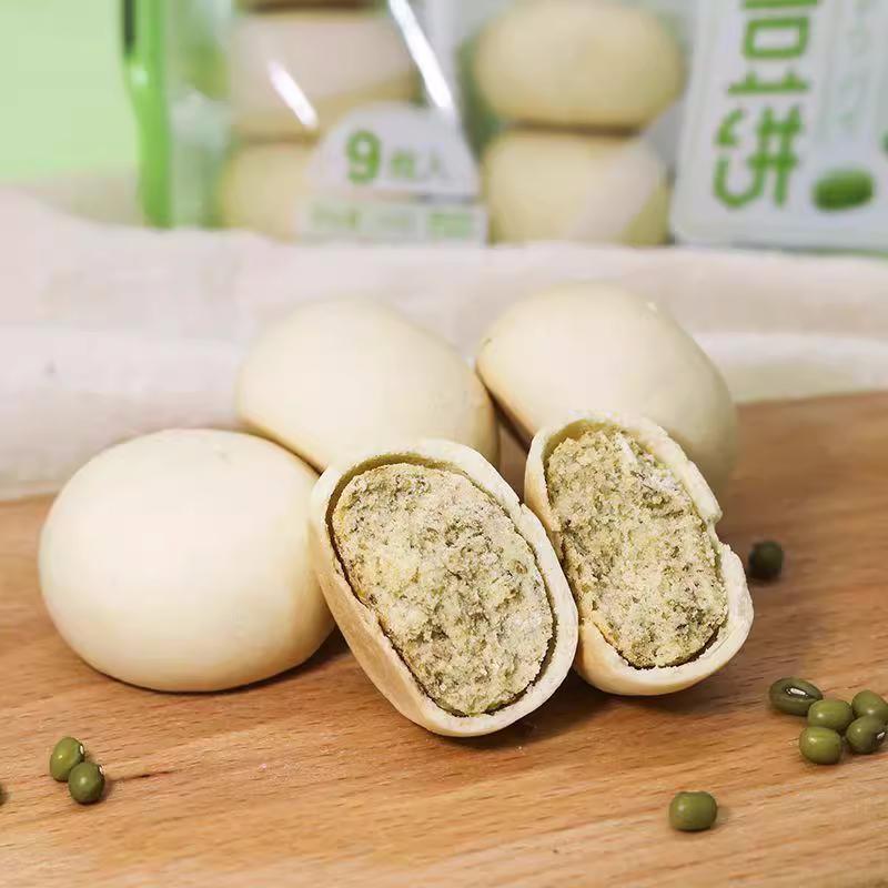 奕香緑豆餅 緑豆餡 手つくり餅 緑豆 伝統菓子 お菓子 中華お菓子 中国物産 168g |  | 05