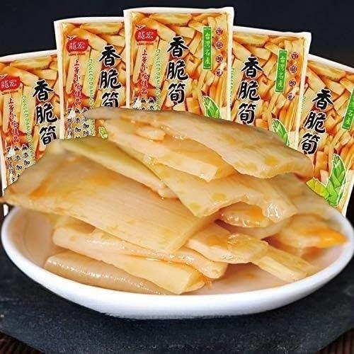龍宏 香脆筍(味付け筍)【5点セット】味付穂先たけのこ細切味付け 龍宏 香脆筍(味付け筍)【5点セット】味付穂先たけのこ細切味付け