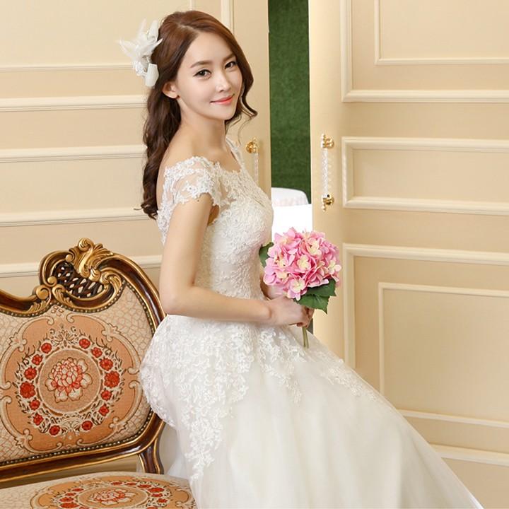 ウェディングドレス 白 結婚式 ロングドレス Aラインドレス 安い ウエディングドレス 二次会 シンプル 花嫁 パーティードレス 披露宴 ブライダル Wedding Dress Azhs0 トヨワストア 通販 Yahoo ショッピング
