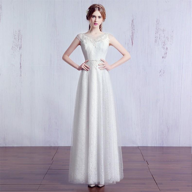 ウェディングドレス 白 aラインドレス 安い ウエディングドレス 二次会 花嫁 パーティードレス 披露宴 ブライダル 結婚式 ロングドレス