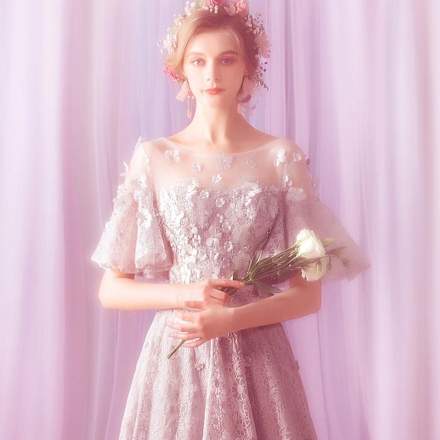 Web限定 カラードレス 演奏会 グレー ウエディングドレス 結婚式 花嫁 ロング 安い 披露宴 イブニングドレス 二次会 発表会 舞台 ステージ衣装 パーティードレス Seal限定商品 Www Doctor Plan Com