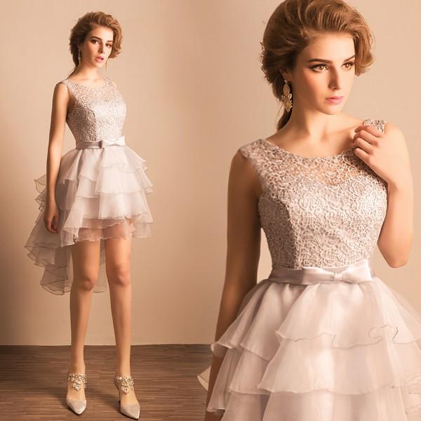 ミニドレス 安い カラーミニドレス 花嫁 パーティードレス 二次会 コンサート 結婚式 ブライダル 演奏会 ウェディングミニドレス 発表会 サッシュリボン 人気ブランド多数対象