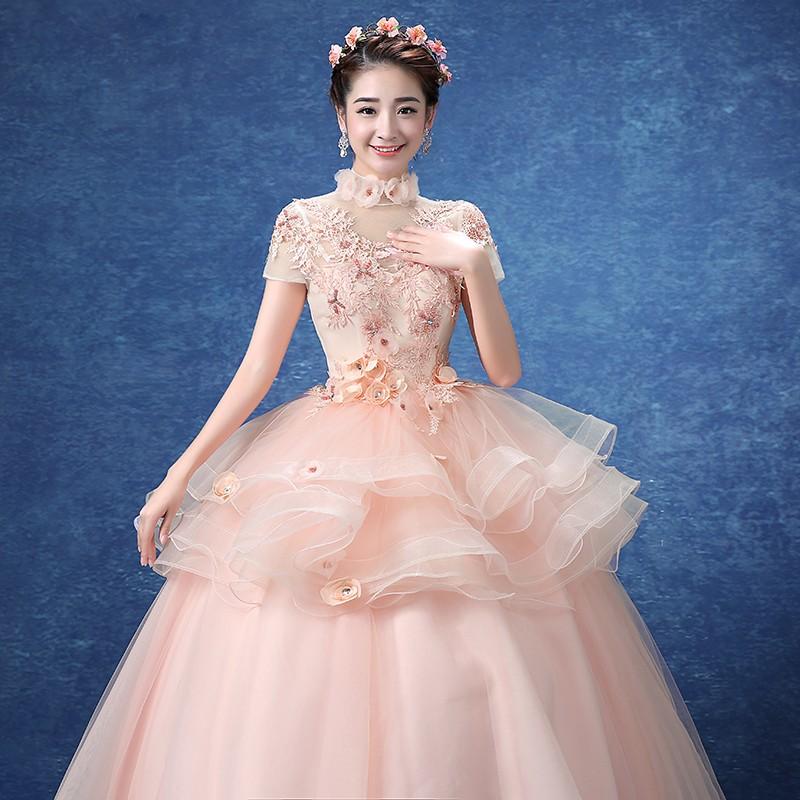 ウェディングカラードレス 半袖 演奏会 カラードレス コンサート 結婚式 発表会 ロングドレス 披露宴 ウエディングドレス プリンセス 二次会 ステージ衣装 Csppq109 トヨワストア 通販 Yahoo ショッピング