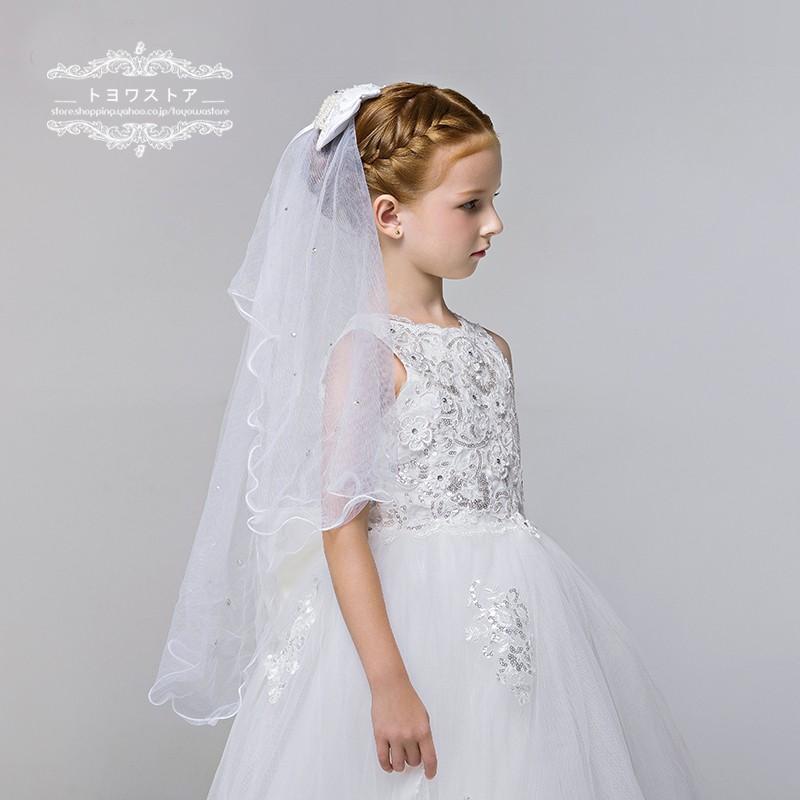 子供 ティアラ ヘッドドレス 結婚式 ベール 髪飾り キッズ 安い ヘアアクセサリー ピアノ発表会 フラワーガール 女の子 ウエディングベール 蝶結び Etts062 トヨワストア 通販 Yahoo ショッピング