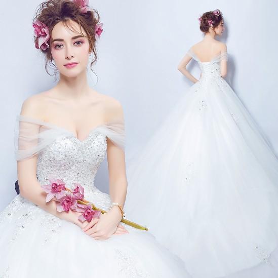 ウエディングドレス 安い 二次会 ウェディングドレス 結婚式 プリンセスライン エンパイア 花嫁 プリンセス 披露宴 ロングドレス ブライダル 白 Wedding Dress Gzppq210 トヨワストア 通販 Yahoo ショッピング