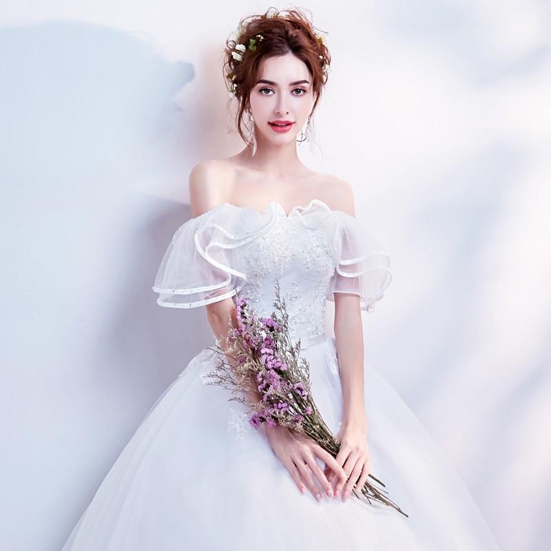 ウェディングドレス ドレス パーティドレス 花嫁ドレス お呼ばれ ロングドレス 誕生日 花嫁 プリンセス イブニングドレス 着痩せ お買い得