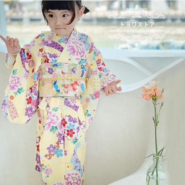 子供浴衣 キッズ浴衣 和装 和服 浴衣単品 子供 キッズ かわいい おしゃれ 夏祭り お祭り おまつり 花火大会 七五三 プレゼント ギフト 送料無料 Hf016 トヨワストア 通販 Yahoo ショッピング