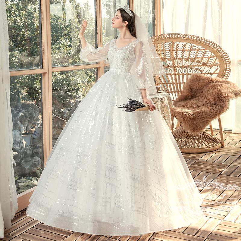 ウエディングドレス 結婚式 花嫁 8XL 大きいサイズ 二次会 プリンセス