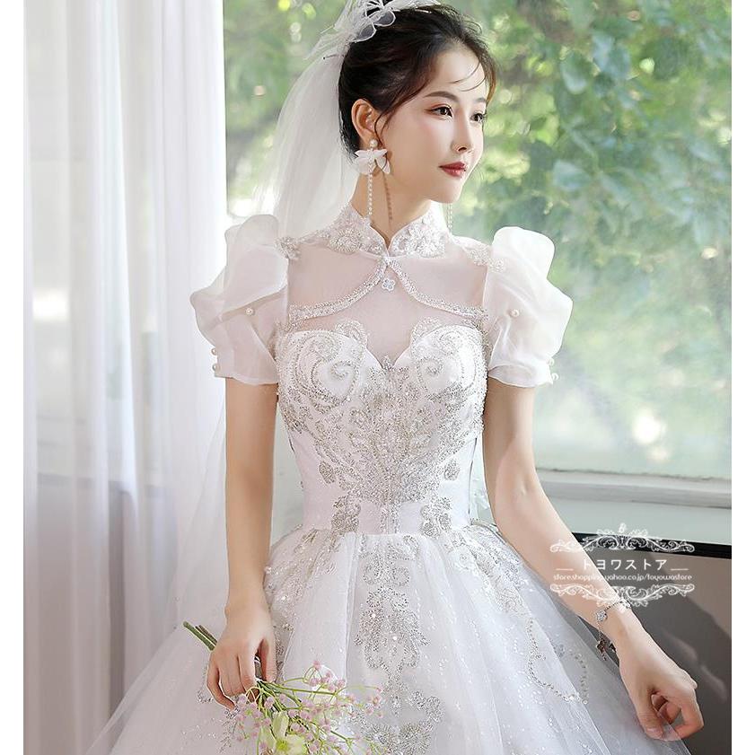ウェディングドレス 購入安い 韓国 ウエディングドレス プリンセス