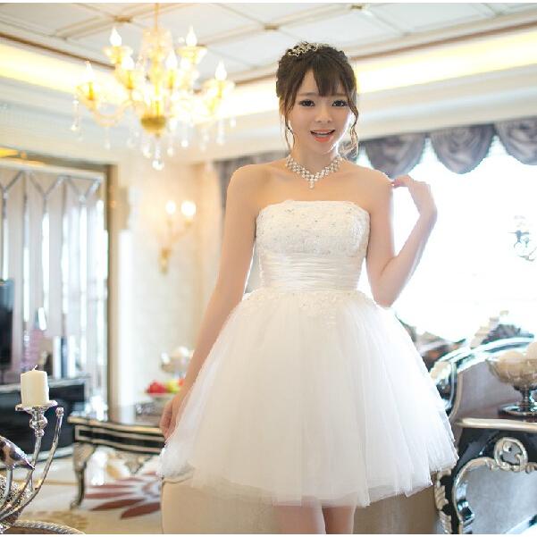 ミニドレス 白 安い ウエディングミニドレス 結婚式 ミニドレス 演奏会 パーティードレス ミニ 二次会 ウェディングドレス 発表会 花嫁 ミニドレス  コンサート :MNHS058:トヨワストア - 通販 - Yahoo!ショッピング