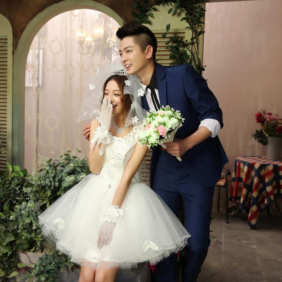 ウェディングミニドレス 結婚式 安い 二次会 披露宴 花嫁 ウエディングドレス ミニ パーティードレス 演奏会 ミニドレス 白 韓国 コンサート 発表会 Wedding Mnhs074 トヨワストア 通販 Yahoo ショッピング