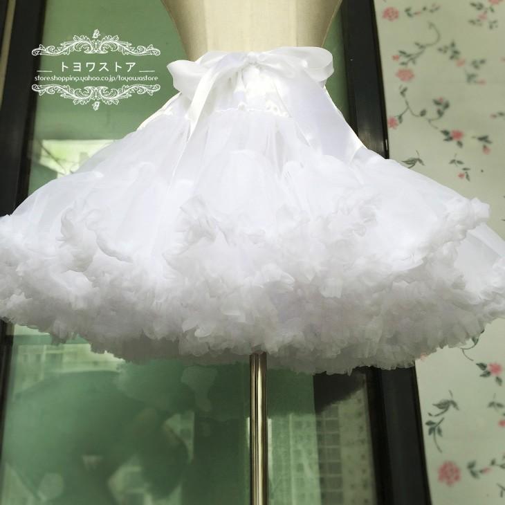 ミニパニエ ボリューム 安い ウェディングパニエ 花嫁 パニエ 白 黒 パニエスカート チュチュ コスプレ小物 Qc012 トヨワストア 通販 Yahoo ショッピング