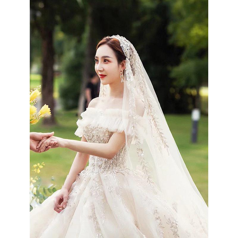 もらって嬉しい出産祝い ウェディングベール ショートベール 結婚式