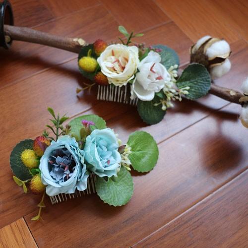 髪飾り 和装 成人式 花 ヘアアクセサリー 結婚式 ヘッドドレス ウェディング フラワー 花嫁 ブライダル フォーマル 髪留め 着物 二次会 卒業式 fs012 トヨワストア 通販 Yahoo ショッピング
