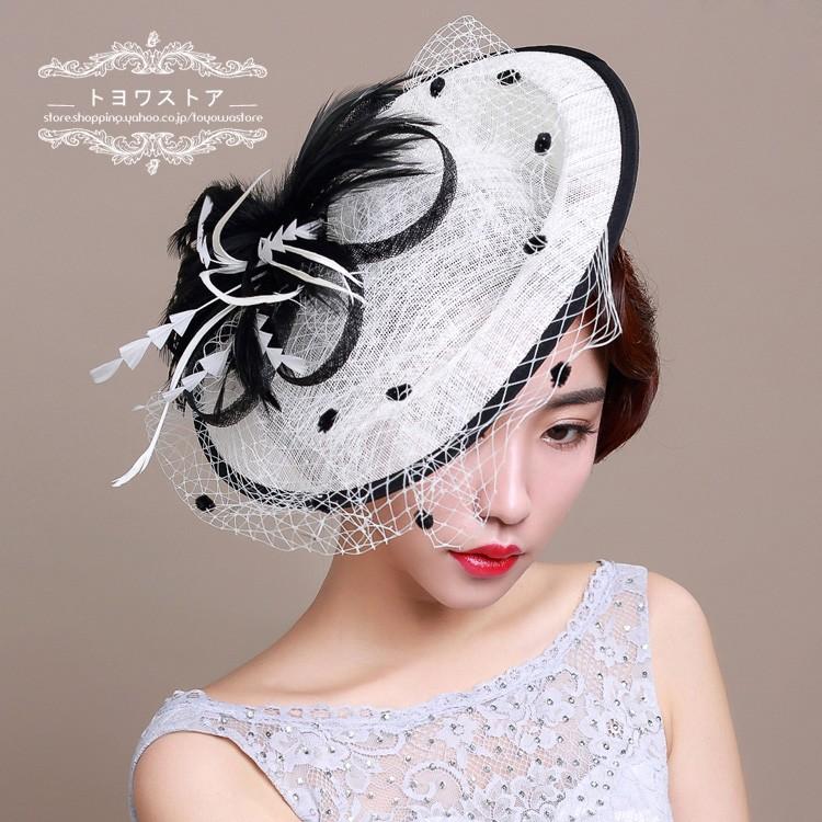 ウェディングハット 花嫁 ブライダル ヘアアクセサリー 二次会 ヘッドドレス 結婚式 ハット 安い パーティーハット 帽子 ウエディング シルクハット 貴族風 lm099 トヨワストア 通販 Yahoo ショッピング