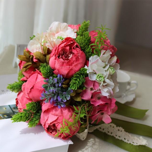 ウエディングブーケ ブートニア 安い 結婚式 ウェディングブーケ 花嫁 アレンジメント 披露宴 ウェディング用 造花 ブライダルブーケ 手作り ph132 トヨワストア 通販 Yahoo ショッピング