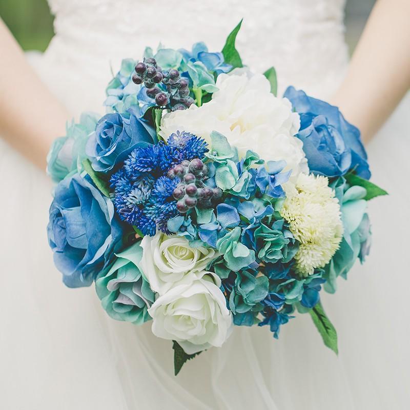 ウエディングブーケ ブートニア 安い 結婚式 ウェディングブーケ 花嫁 アレンジメント 披露宴 ウェディング用 造花 ブライダルブーケ 手作り ph145 トヨワストア 通販 Yahoo ショッピング