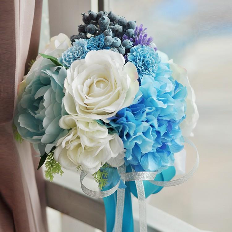 ウエディングブーケ 安い 結婚式 ウェディングブーケ 花嫁 ブーケ 披露宴 ウェディング用 造花 ブライダルブーケ 手作り ph2 トヨワストア 通販 Yahoo ショッピング