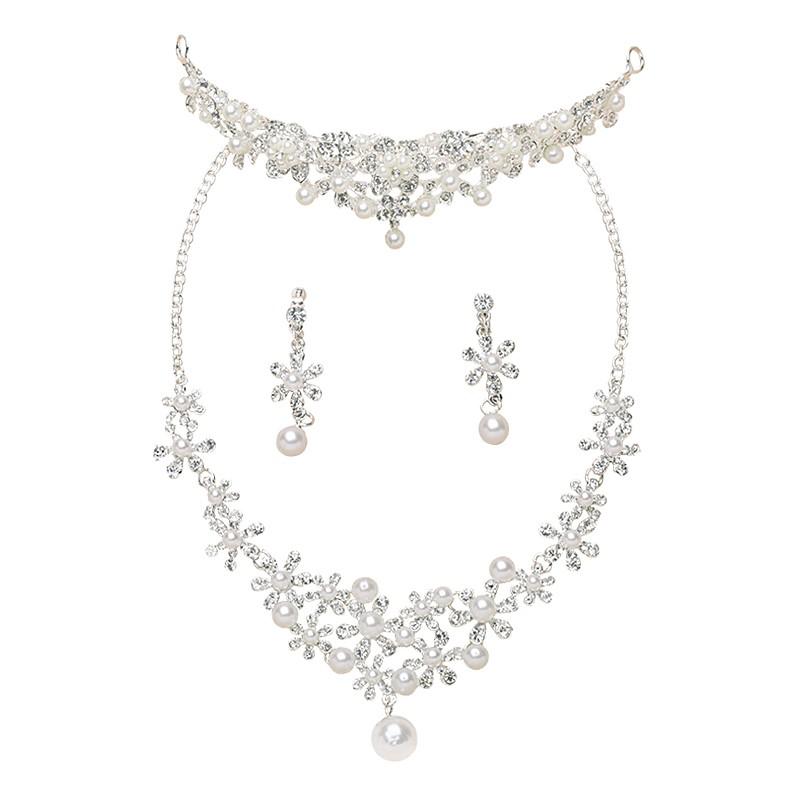 ウエディング ヘッドドレス ティアラ 安い クラウン ネックレス ピアス イヤリング セット 結婚式 髪飾り 花嫁 パーティー 披露宴 二次会 アクセサリー パール pssjt101 トヨワストア 通販 Yahoo ショッピング