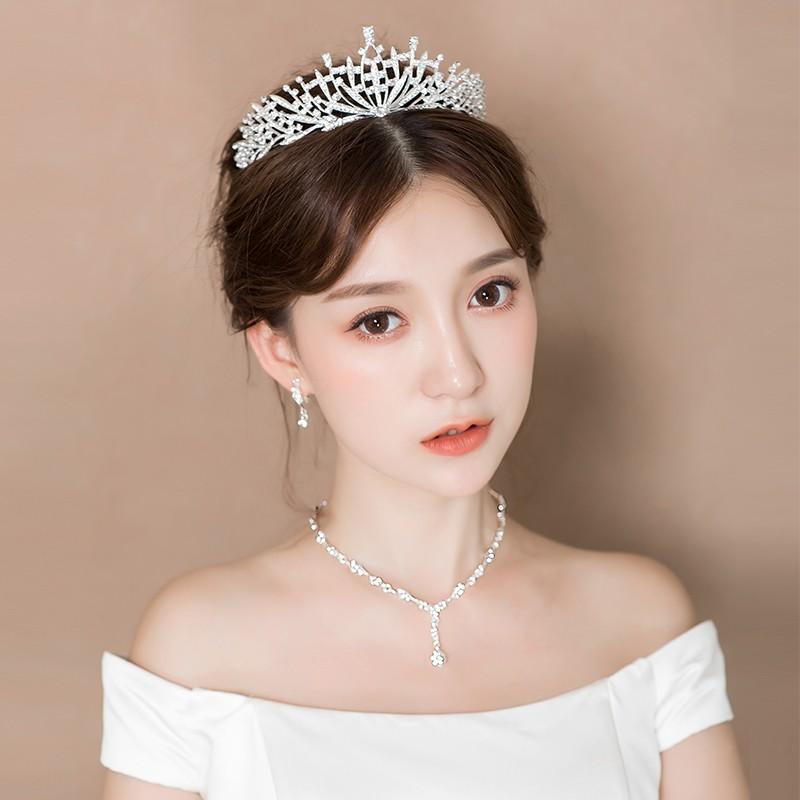 ウエディングアクセサリー 3点セット ヘッドドレス ティアラ ネックレス ピアス イヤリング 結婚式 花嫁 パーティー 披露宴 二次会 ブライダルアクセセット Xnpssjt155 トヨワストア 通販 Yahoo ショッピング