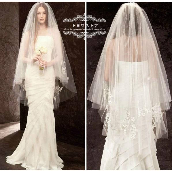 ウエディングベール オフホワイト ロングベール 安い 結婚式用ベール ウェディングベール コーム 二次会 花嫁 ブライダル フェイスアップベール マリアベール ts004 トヨワストア 通販 Yahoo ショッピング