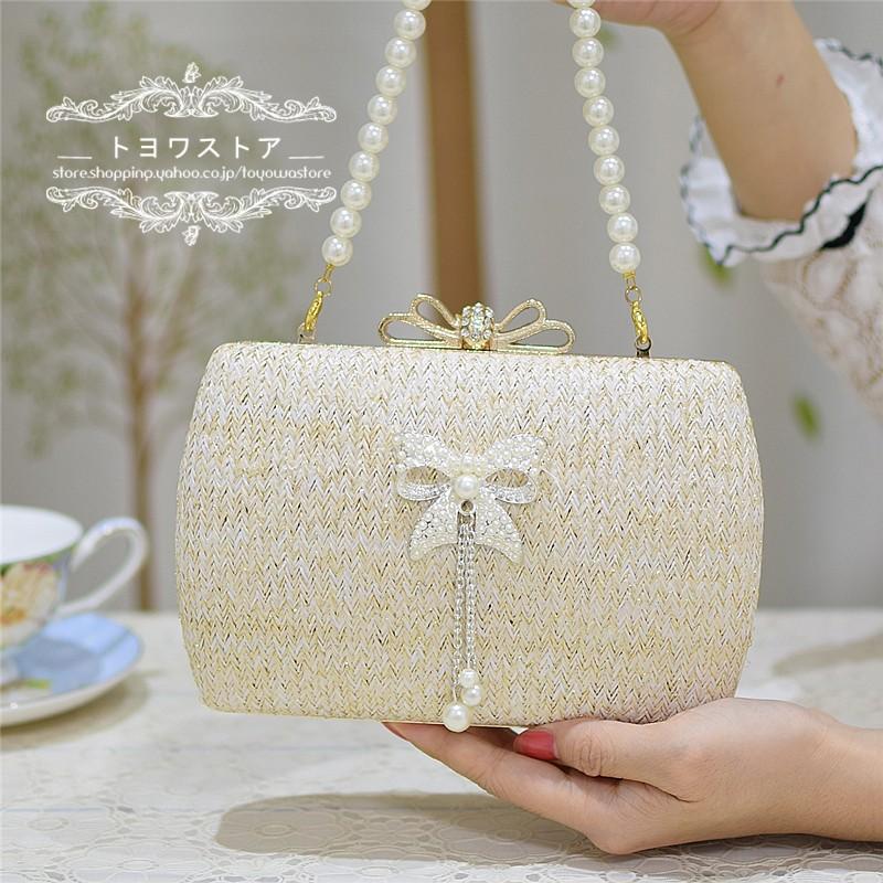 パーティーバッグ 結婚式 安い 大きめ ウエディングバッグ ビジュー 披露宴 発表会 二次会 演奏会 花嫁 ハンドバッグ クラッチ キャバ クラッチ バッグ Yhb059 トヨワストア 通販 Yahoo ショッピング