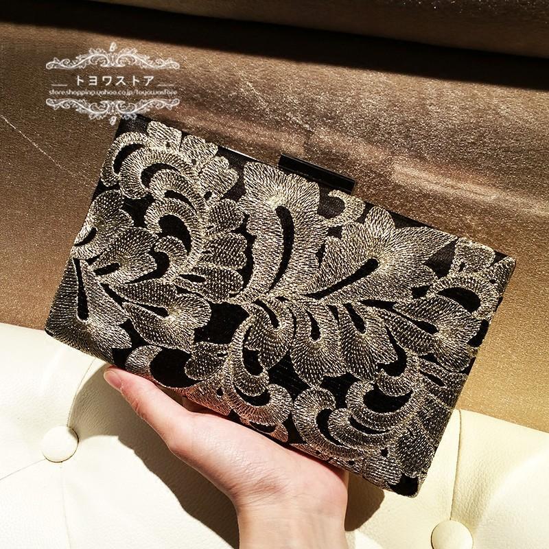 衝撃特価 新品 大きめ レース パーティーバッグ クラッチバッグ かわいい Gefert Com Br