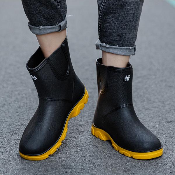 レインシューズ レインブーツ メンズ レディース 完全防水 滑り止め 男女兼用 ショートブーツ 防水 おしゃれ 梅雨対策 柔らかい 軽量 Yx018 トヨワストア 通販 Yahoo ショッピング