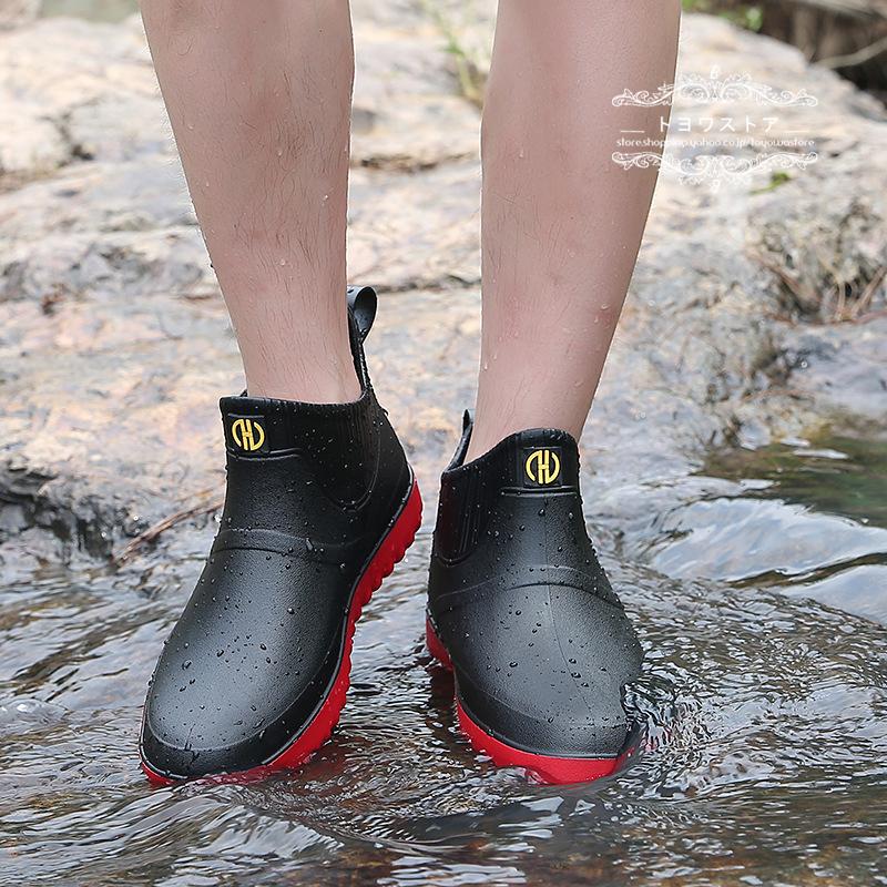 本格派ま レインシューズ レインブーツ メンズ ビジネス おしゃれ 防水 滑り止め ショートブーツ レディース 安い 梅雨対策 スリッポン ハイカット ワークマン Aynaelda Com