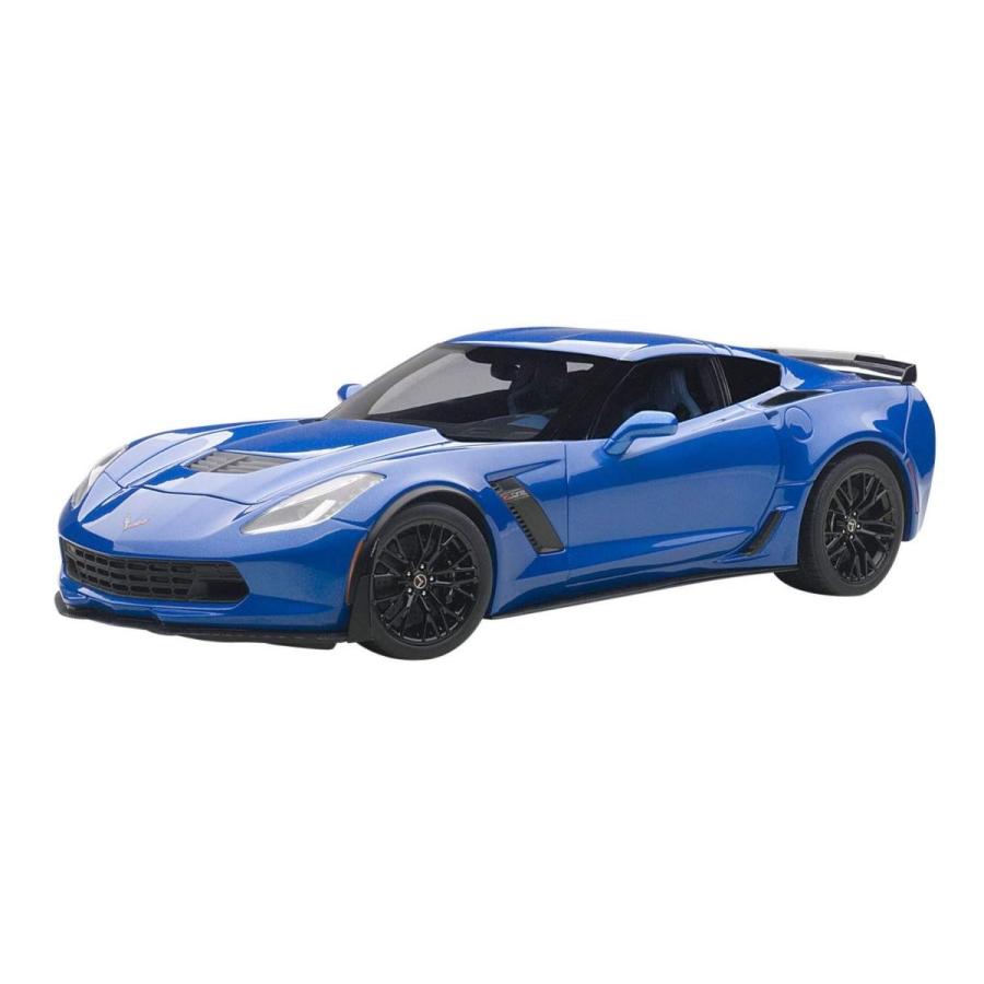 AUTOart 1/18 シボレー コルベット (C7) Z06 (ブルー) オートアート