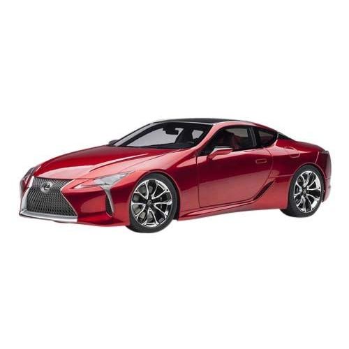 AUTOart 1/18 レクサス LC500 メタリックレッド インテリアカラー 