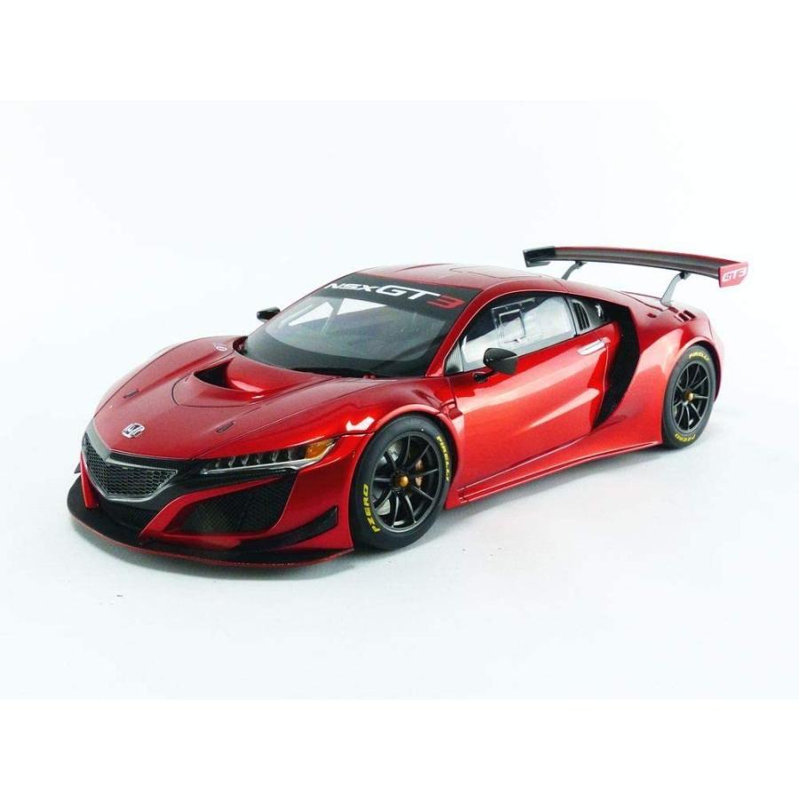 み AUTOart 1/18 ホンダ NSX GT3 2018 ハイパー・レッド 81895 オート