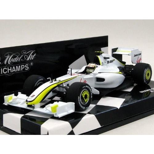 MINICHAMPS 1/43 ブラウンGP メルセデス BGP 001 R.バリチェロ 2009