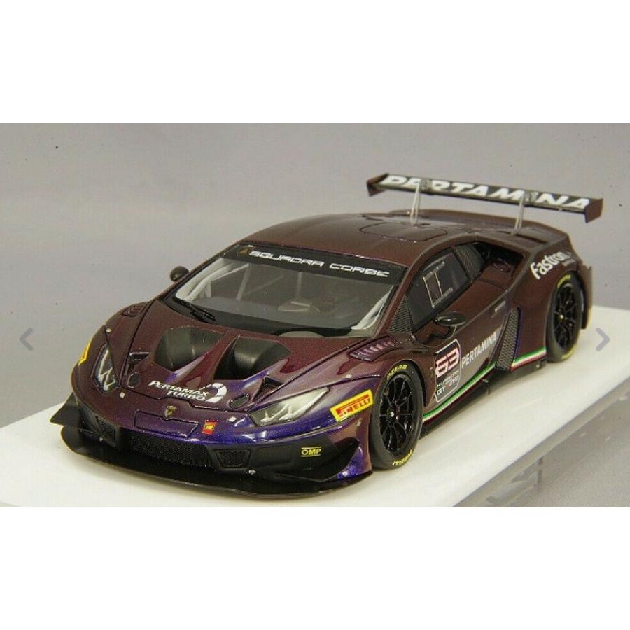 メイクアップ EIDOLON 1/43 ランボルギーニ ウラカン GT3 EVO 2018 プレアデス EM469E