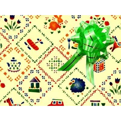 お誕生日包装紙 男の子用リボン ラッピング | 