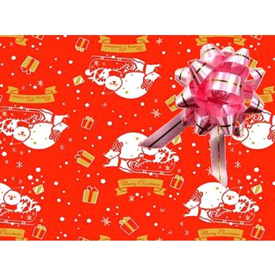 クリスマス包装紙 女の子用リボン ラッピング | 