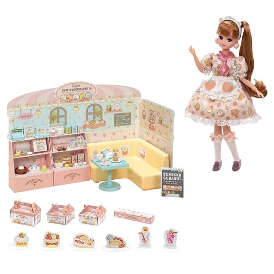 リカちゃん 【関東 中部 送料無料】リカちゃんすみっコぐらしカフェへ