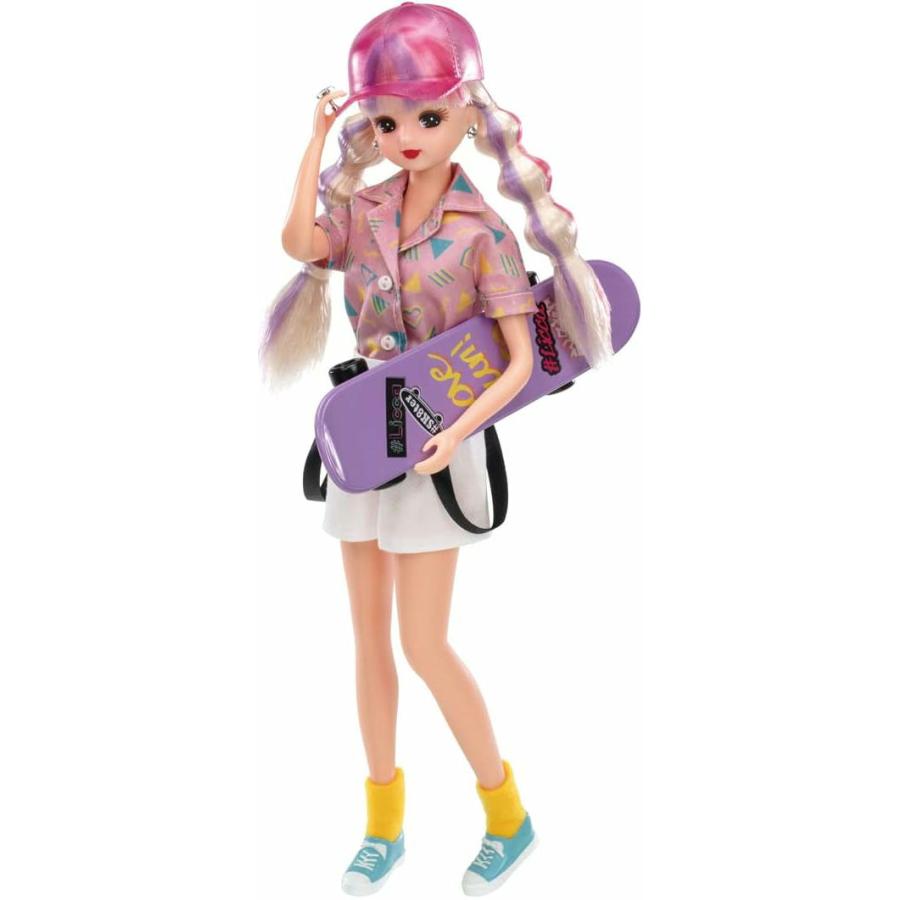 ■日本製　【ストリートリカ リカちゃん　グラマラス70’  】 リカちゃん 【関東 中部 送料無料】リカちゃんドレス #Licca #スケボー