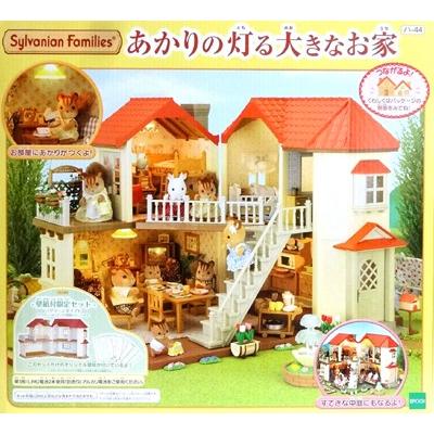 関東 中部 送料無料 壁紙 グリーンタイプ 付き限定セット シルバニアファミリー お家 あかりの灯る大きなお家 ハ 44 壁紙グリーン B071zgk7bb トイズセレクション 通販 Yahoo ショッピング