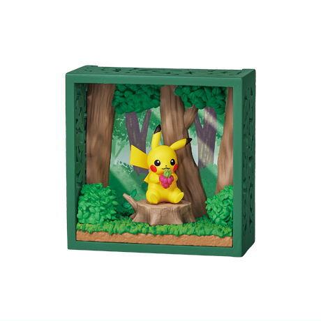 リーメント ポケモンフレーム 深緑の森 [3.ピカチュウ]【 ネコポス不可