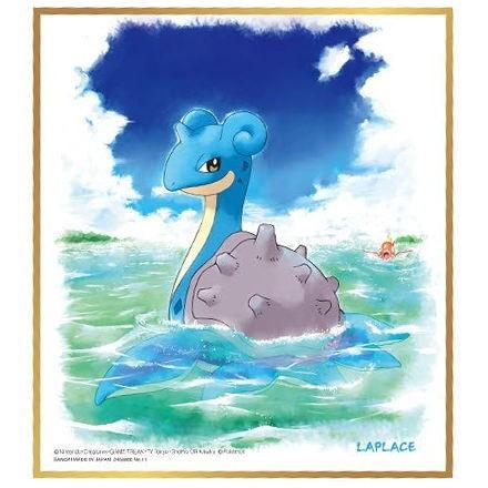 ポケットモンスター ポケモン 色紙art 11 ラプラス ネコポス配送対応 トイサンタ Paypayモール店 通販 Paypayモール