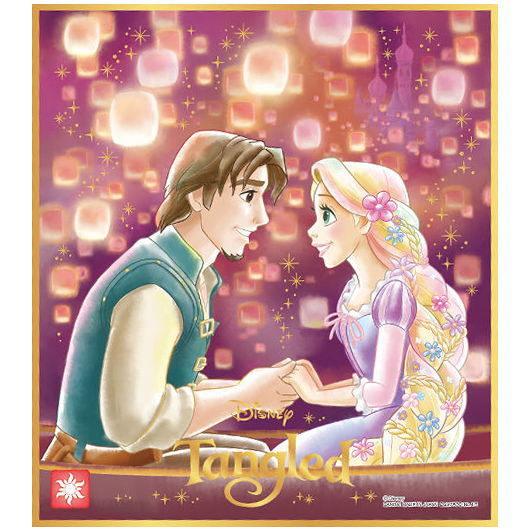 ディズニー 色紙art 15 塔の上のラプンツェル 金色箔押し ネコポス配送対応 C トイサンタ Paypayモール店 通販 Paypayモール