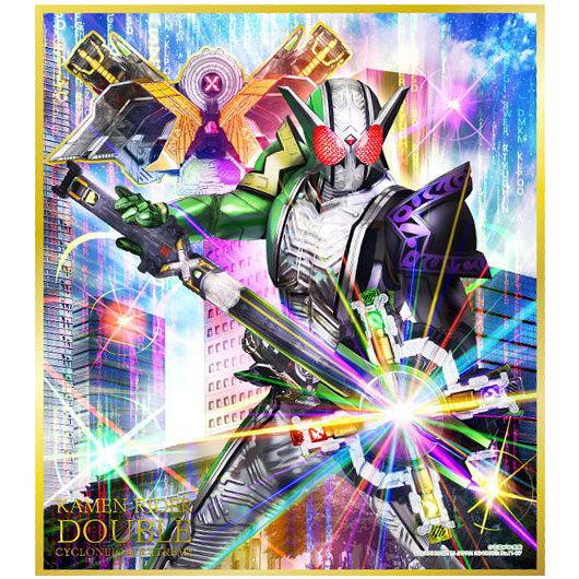 仮面ライダー 色紙art セレクション Feat 仮面ライダーw 7 仮面ライダーw サイクロンジョーカーエクストリーム 金色箔押し コールド箔仕様 C Bs 4qbe000uma 007 396 トイサンタ ヤフー店 通販 Yahoo ショッピング