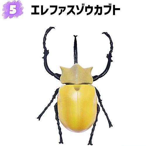 クワガタフィギュア 黒と黄色 約50