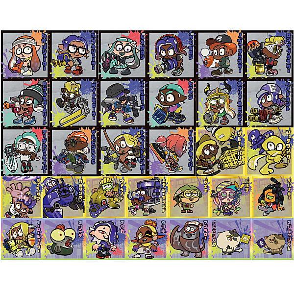スプラトゥーン　ウエハースカード　29枚まとめ売り BANDAI（バンダイ） 【全部揃ってます!!】スプラトゥーン3 陣取大戦