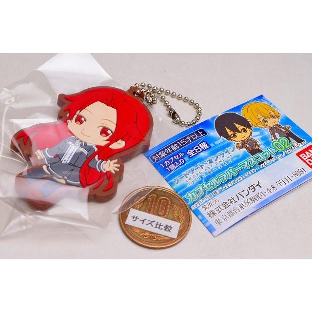 ソードアート オンライン アリシゼーション ソードアート オンラインカプセルラバーマスコット02 6 ティーゼ シュトリーネン ネコポス配送対応 トイサンタ Paypayモール店 通販 Paypayモール