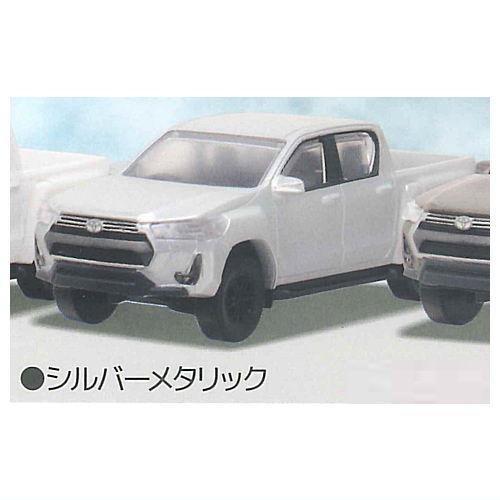 1/64SCALE トヨタ ハイラックス [2.シルバーメタリック]【 ネコポス